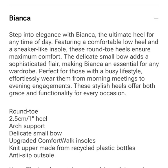 Vivaia Round-Toe Small Bow Block Heels (Bianca) - Picture 9 of 16